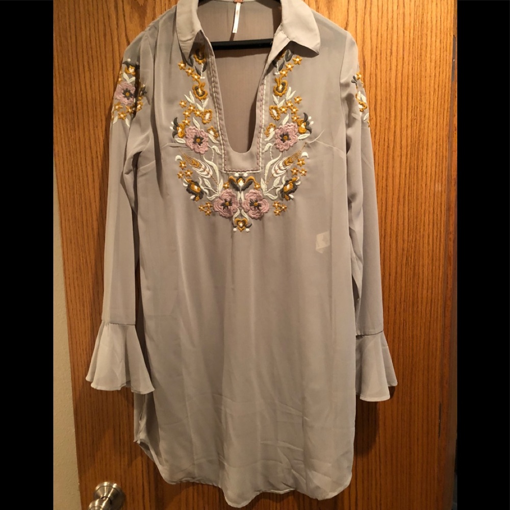 Free people embroidered tunic